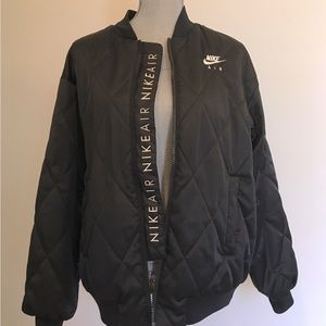 Nike Air quilted bomber